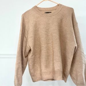 Crew Neck Sweater Dusty Pink